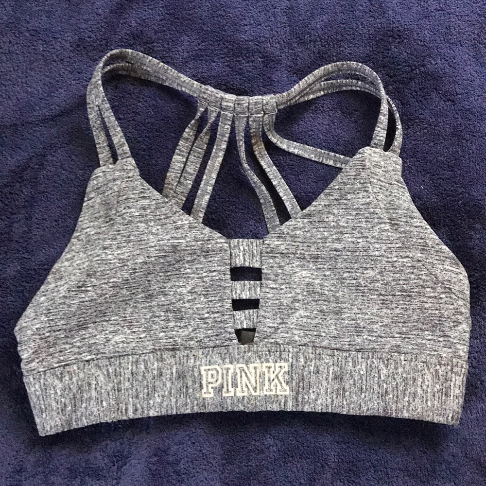 Pink Victoria’s Secret Ultimate sports bra